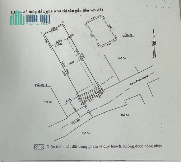 Ngộp bank! Bán nhanh 110m2 (5.5x20) Phan Huy Ích, Hẻm xe tải đến nhà chỉ 6.5 tỷ TL