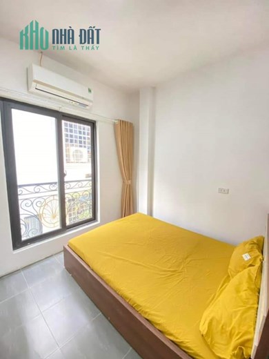 Bán CCMN Lĩnh Nam 88m2 x 6 tầng thang máy MT 6.2m 22p thoáng sáng DT 100tr giá 12.5 tỷ