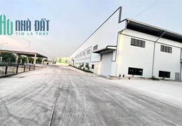 Bán Hoặc Cho thuê nhà xưởng sản xuất tiếp ngành công nghiệp nặng. Dệt nhuộm
