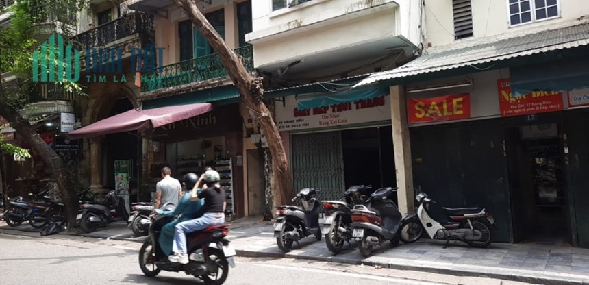 Bán nhà mặt phố Hàng Dầu, Hoàn Kiếm, Kdoanh, View hồ, GPXD 9 tầng, 380m2, MT 9.8m, 240 tỷ