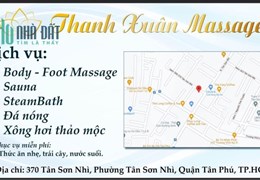 Cần Sang Cơ Sở Massage Thanh Xuân - Nổi Tiếng Nhất Tại Tân Sơn Nhì, Tân Phú