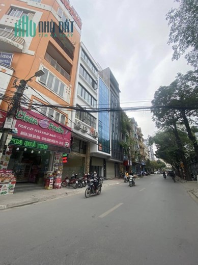 Bán nhà Mặt phố Thiên Hiền,Nam Từ Niêm, 55m2 x 7Tầng Thang máy,vỉa hè, kinh doanh sầm uất