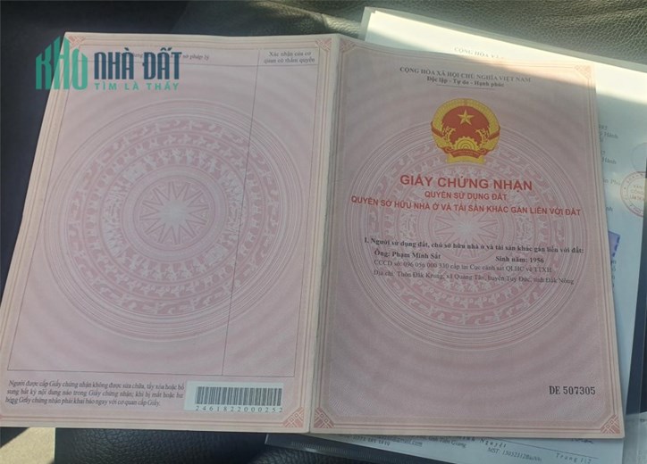 CHÍNH CHỦ Cần Bán Nhanh Lô Đất Đẹp Xã Đăk, R'Moan, Tp. Gia Nghĩa, Đăk Nông.