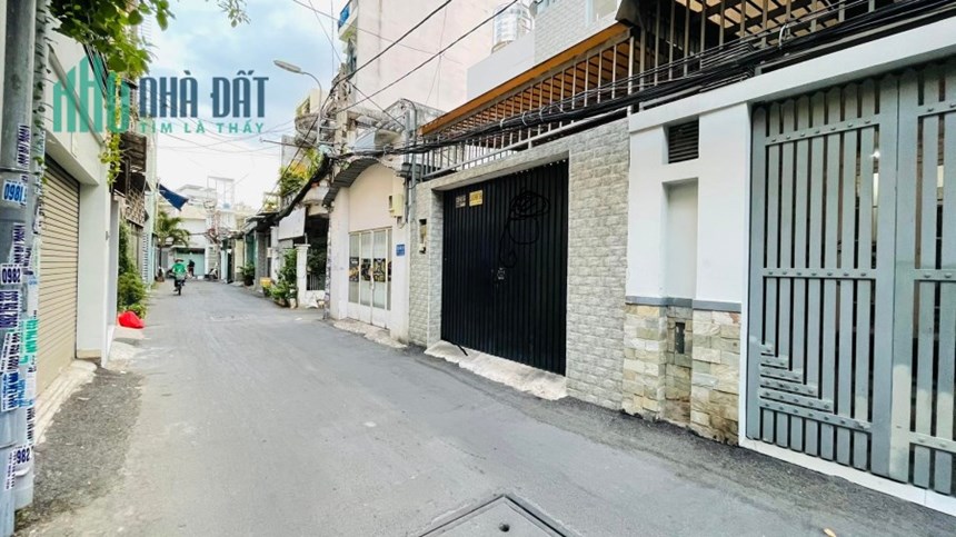 Hẻm xe tải, bán nhà Chu Văn An gần HV Cán Bộ, 5x13, xây CHDV, nhỉnh 7 tỷ, sổ vuông