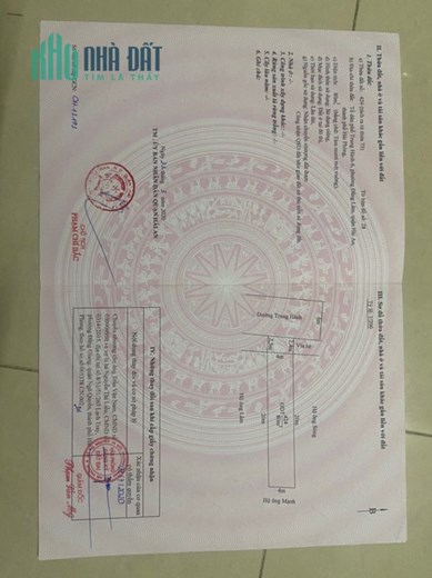 Bán nhà mặt đường Trung Hành, vị trí đắc địa, diện tích 80m 4 tầng, GIÁ 6.3 tỉ