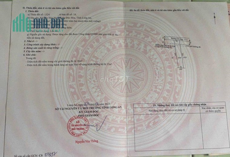 NGỘP LẮM RỒI, chủ bán đất chợ Đức Hoà chỉ 1 tỷ 100, sổ hồng sang tay ngay