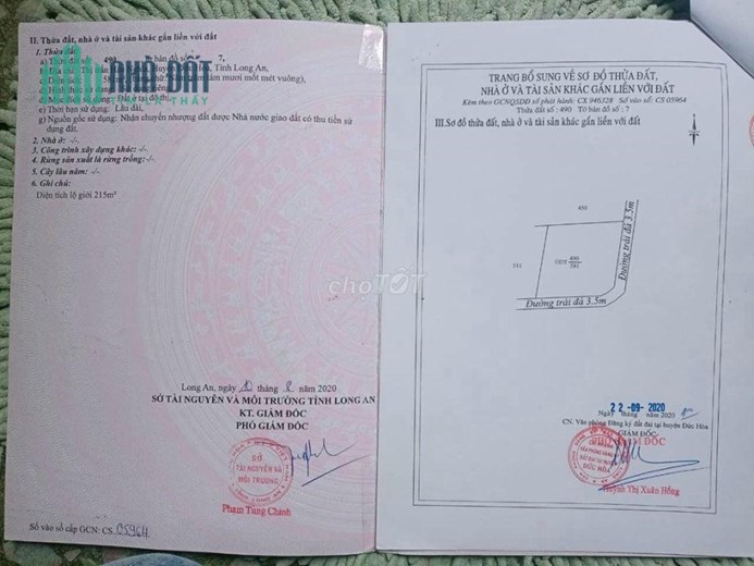 BÁN RẺ đất GÓC 2mặt tiền THỊ TRẤN HẬU NGHĨA, ĐỨC HÒA
