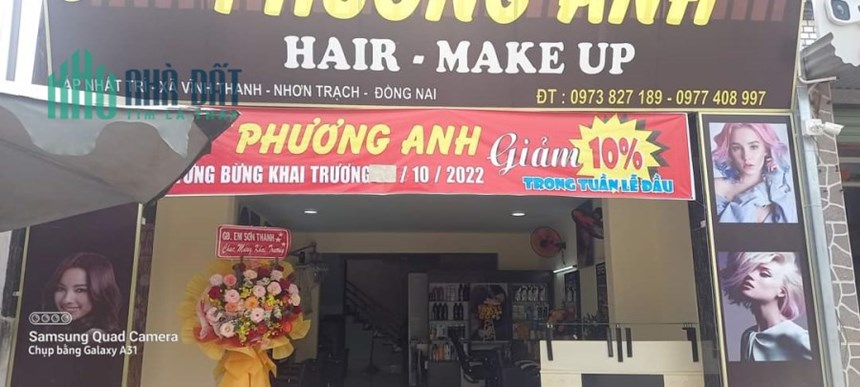 CHÍNH CHỦ CẦN SANG NHƯỢNG LẠI SALON TÓC NHƠN TRẠCH ĐỒNG NAI