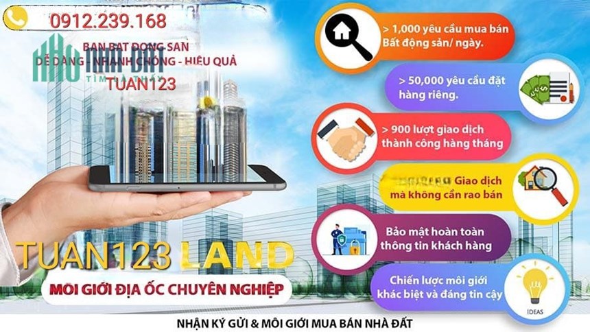 TẬP ĐOÀN TUẤN 123 VỚI HƠN 6000 NHÂN SỰ NHẬN KÝ GỬI NHÀ ĐẤT UY TÍN NHẤT TOÀN QUỐC.