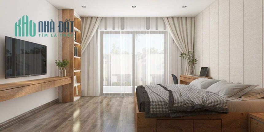 Gấp! Bán nhà Đỗ Đức Dục, 45m2, nhà có sân để xe, vườn cây Balylon, 4 tỷ 9