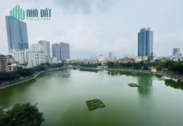 BÁN KHÁCH SẠN MẶT HỒ NGỌC KHÁNH, 3 THOÁNG, THANG MÁY, 115M 7T MT7M, GIÁ 58 TỶ