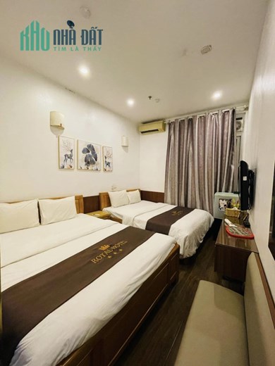 BÁN KHÁCH SẠN MẶT HỒ NGỌC KHÁNH, 3 THOÁNG, THANG MÁY, 115M 7T MT7M, GIÁ 58 TỶ