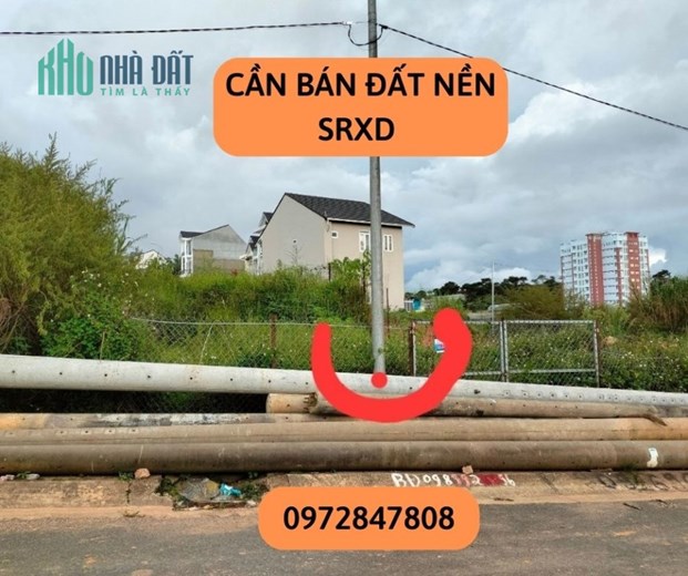 Bán đất sổ riêng xây dựng siêu đẹp 248m2 Khu An Sơn, Phường 4, TP, Đà Lạt