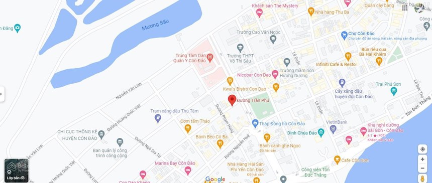 Cực hiếm lô đất 2 MT lớn Trần Phú- Nguyễn Duy TrinhThị trấn Côn Đảo, Côn Đảo, Bà Rịa Vũng Tàu