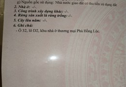 Bán đất full thổ cư tại Lộc Phát Residence kế bên chợ Thuận An Bình Dương