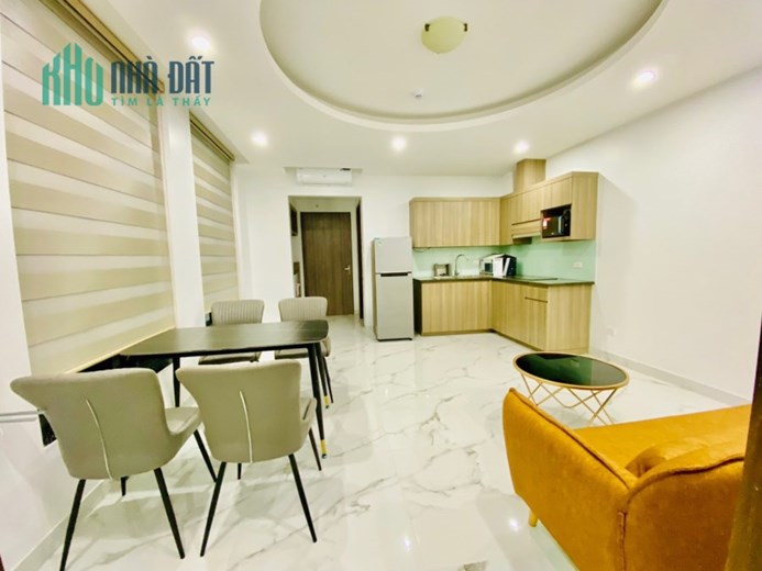 CHO THUÊ CĂN HỘ STUDIO  PHỐ NGỌC LÂM - LONG BIÊN 50M2 * FULL ĐỒ. THANG MÁY