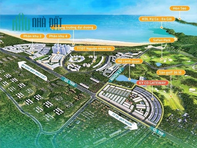 Đất nền ven biển ở Tp Quy Nhơn , Chiết khấu lên đến 41%, Thanh toán 1%/tháng