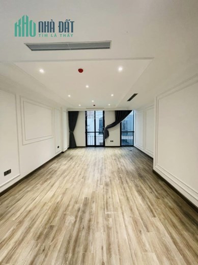 TÒA NHÀ MẶT PHỐ HOÀNG QUỐC VIỆT - 9 TẦNG THANG MÁY - VỈA HÈ KINH DOANH - 100M2 - GIÁ 28 TỶ