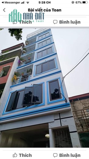 Có 102 ! ccmn ngõ 199 hồ tùng mậu thoáng trước sau 71m 7t nhỉnh 13 tỷ.