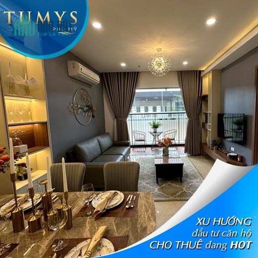 PHÚ MỸ - CĂN HỘ CHO CHUẨN CHUYÊN GIA - DÒNG TIỀN ĐỀU ĐẶN - ĐẦU TƯ TRÊN 30%/NĂM
