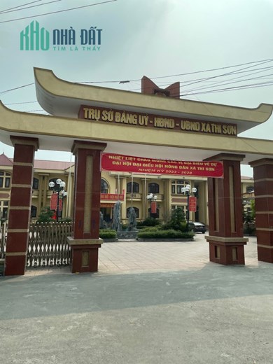 bán đất Mặt tiền Quốc lộ 21B, trung tâm Quyển Sơn, Thi Sơn, Kim Bảng, Hà Nam