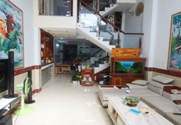 KHU VIP ĐỒNG BỘ - HXH THÔNG 1/ TÂN THỚI HIỆP QUẬN 12 - 60M2, 4 TẦNG BTCT, 4 PN. NHỈNH 4 TỶ.
