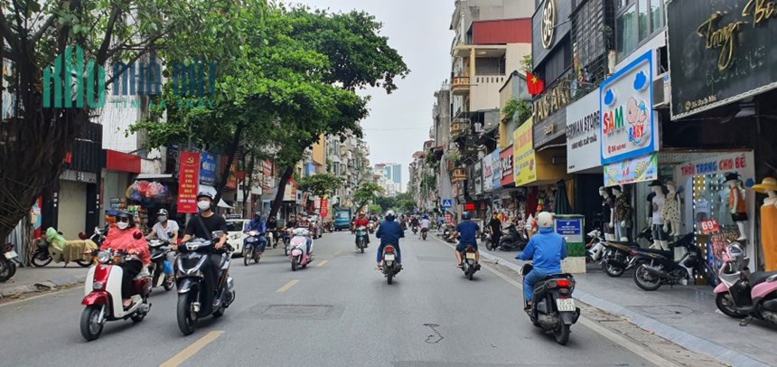 BÁN NHÀ MẶT PHỐ BẠCH MAI HAI BÀ TRƯNG SỔ ĐỎ 103m2 8,8 TỶ VỈA HÈ KINH DOANH ĐỈNH
