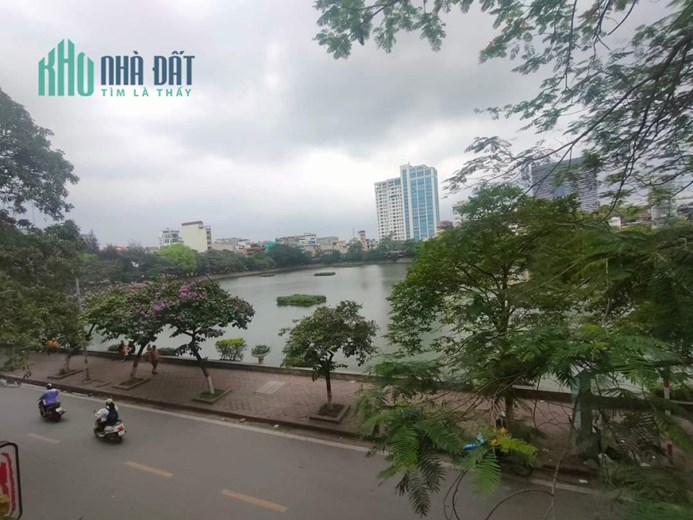BÁN NHÀ MẶT PHỐ HỒ ĐẮC DI VIEW HỒ NAM ĐỒNG Q. ĐỐNG ĐA 25 TỶ 68m2 VỈA HÈ KINH DOANH