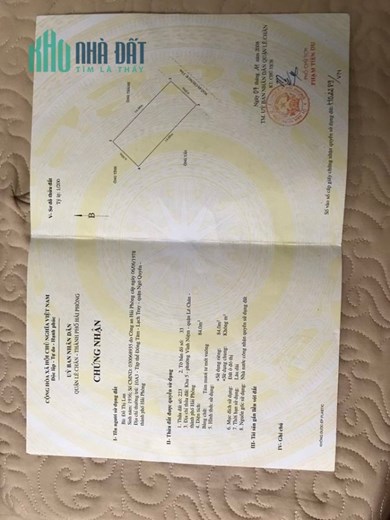 Bán đất mặt ngõ Thiên Lôi ô.tô ra vào, diện tích 84m, MT6m, GIÁ 32 tr/m ngay Dự Án Hoàng Huy