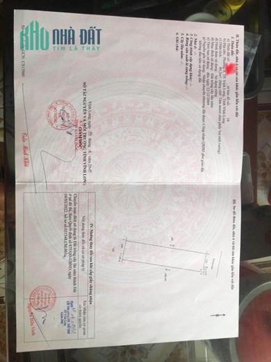 CHÍNH CHỦ Cần Bán Lô Đất Full Thổ Cư Khu Kim Cương, Phường 8, TP Vĩnh Long