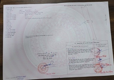 CẦN TIỀN BÁN MẢNH ĐẤT THỔ CƯ Ở THÔN 3- XÃ VẠN PHÚC - THANH TRÌ - HÀ NỘI