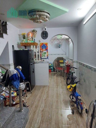 TÂN HÒA ĐÔNG HẺM XE TẢI 45M2 - 2 TẦNG NHÀ MỚI - 3 TỶ 8