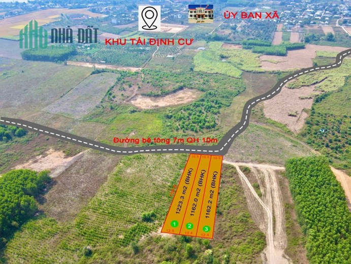 495tr cho 1.000m2 diên đồng, diên khánh