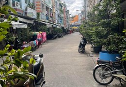 Cạnh Quận 1 Nhà 4 tầng hẻm ÔTÔ Hoàng Diệu Quận 4 giá 4.45tỷ
