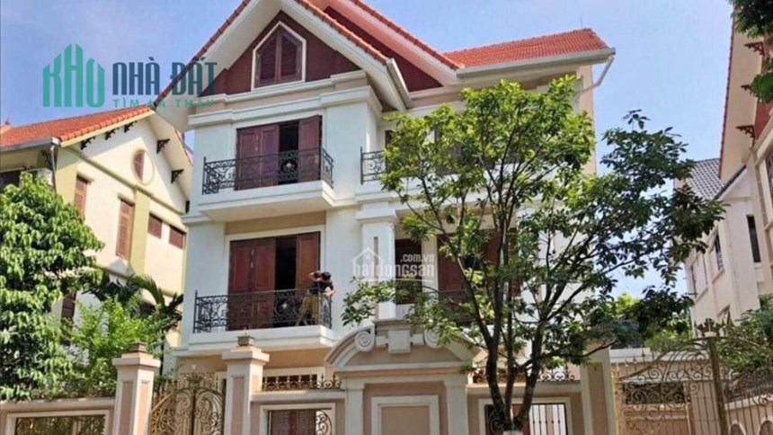 Siêu Biệt thự Làng Việt Kiều Châu Âu, Hà Đông, 158m, 3 tầng, giá 25 tỷ 2 mặt Phố.