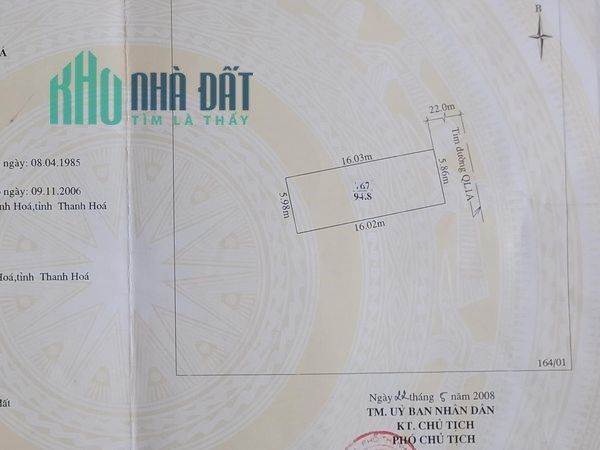 Bán nhà 3 tầng mặt tiền phường Quang Trung gần trường đại học Hông Đức