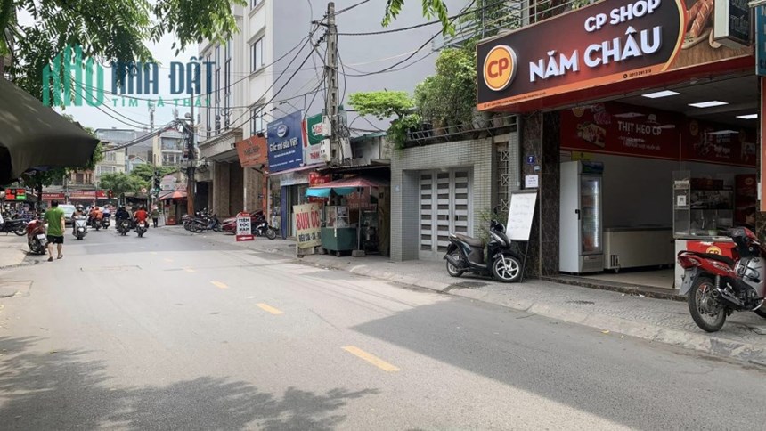 Bán nhà mặt phố Định Công Thượng,Cầu Lủ 43m2 x7Tầng, 2 mặt tiền vỉa hè kinh doanh sầm uất