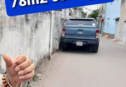 Duy Nhất) Mặt Tiền hẻm 78m2 có 4 tỷ Thống Nhất Phường 16 Gò Vấp