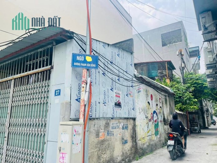 DÀNH CHO NHÀ ĐẦU TƯ. 217m2 MẶT NGÕ PHẠM VĂN ĐỒNG, 56.6tr/m2