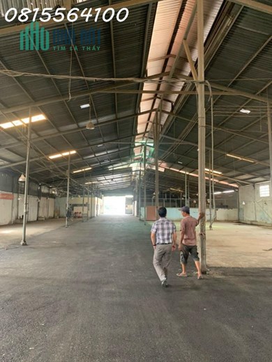 Cho thuê 8000m2 xưởng và biệt thự An phú đông, Quận 12. giá 320 triệu