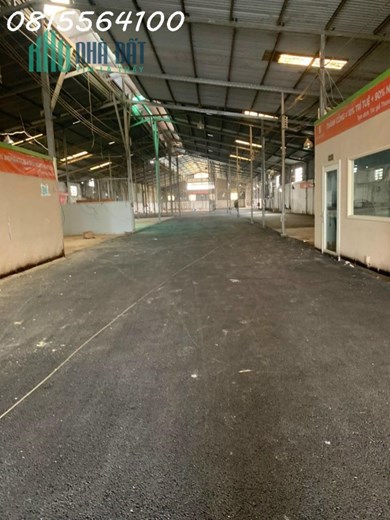 Cho thuê 8000m2 xưởng và biệt thự An phú đông, Quận 12. giá 320 triệu