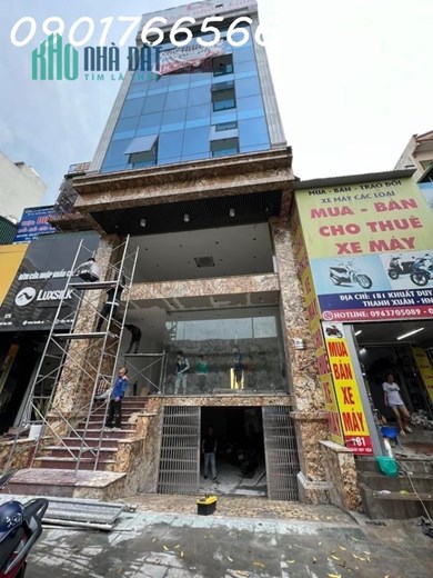 Tòa Nhà, Mặt Phố Khuất Duy Tiến, Quận Thanh Xuân, 80m x 9T, Giá 48.6 tỷ.