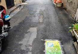 Cần bán nhà 4 tầng xây dựng 2012, Ngô quyền  Hà đông, 48m2, đường trước sau 4 m, 4,8 tỷ.