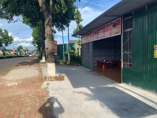 CẦN SANG LẠI MẶT BẰNG KINH DOANH MẶT TIỀN ĐƯỜNG QL14 - THỊ TRẤN KIẾN ĐỨC.