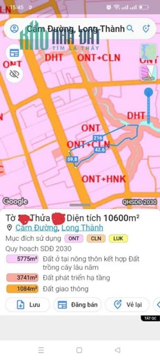 Sở Hữu Ngay LÔ ĐẤT CHÍNH CHỦ Vị Trí Đẹp Tại Xã Cẩm Đường, Huyện Long Thành, Tỉnh Đồng Nai