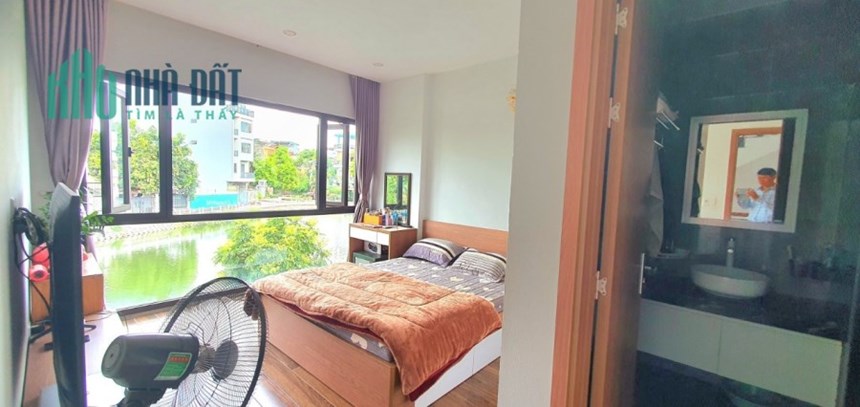 BÁN NHÀ MẶT HỒ NGỌC THỤY 54M2 MT 6M Ô TÔ KINH DOANH NHỈNH 8 TỶ