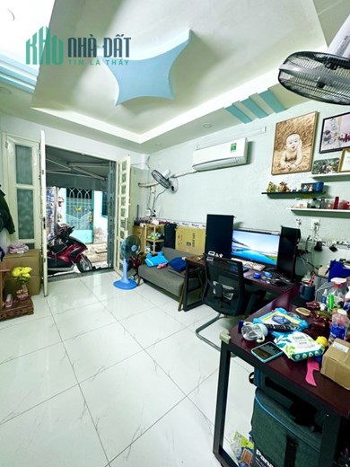 🍎Chỉ 3,1 tỷ -  Nhà 2 tấm, Khuông Việt, Tân Phú, Sát Âu Cơ, Tân Bình - Hẻm đẹp thẳng 1xẹc