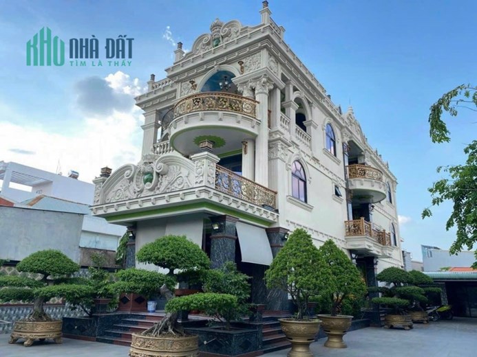ĐỊNH CƯ BÁN GẤP SIÊU BIỆT THỰ CAO CẤP KHỦNG 20X56M2 MẶT TIỀN THỚI TAM THÔN HÓC MÔN