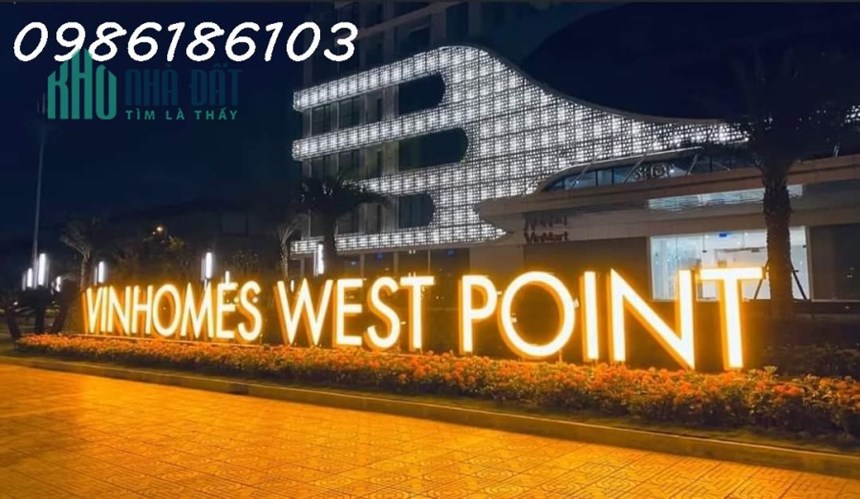 CHÍNH CHỦ CHO THUÊ MẶT BẰNG KINH DOANH TẠI VINHOMES WEST POINT.