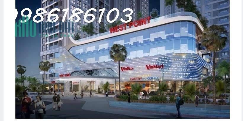 CHÍNH CHỦ CHO THUÊ MẶT BẰNG KINH DOANH TẠI VINHOMES WEST POINT.